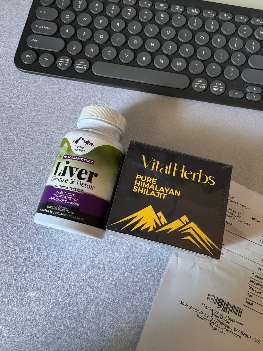 Customer photo review of Pure Natural Shilajit