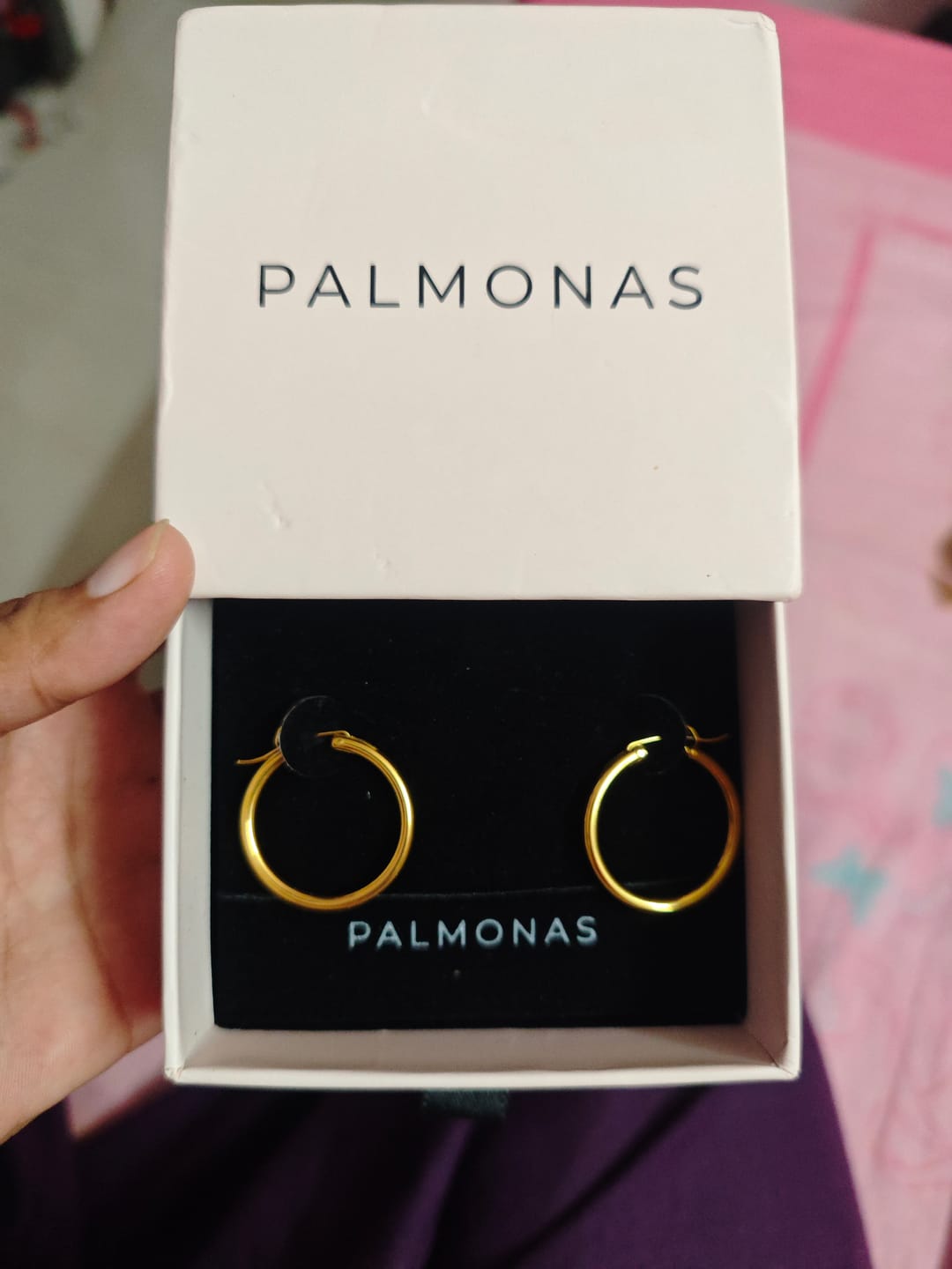 Customer photo review of Golden Halo Hoops