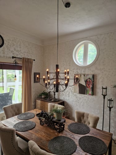 Customer photo review of Elegant Ljuskrona 18