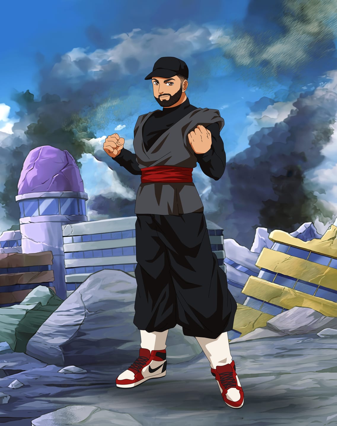 Customer photo review of Saiyan Portrait