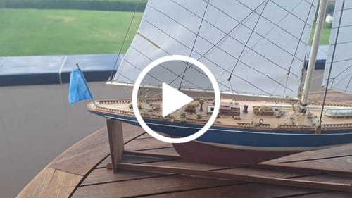 Reseña con vídeo de un cliente sobre Yate Endeavour Maqueta - Copa América 1934