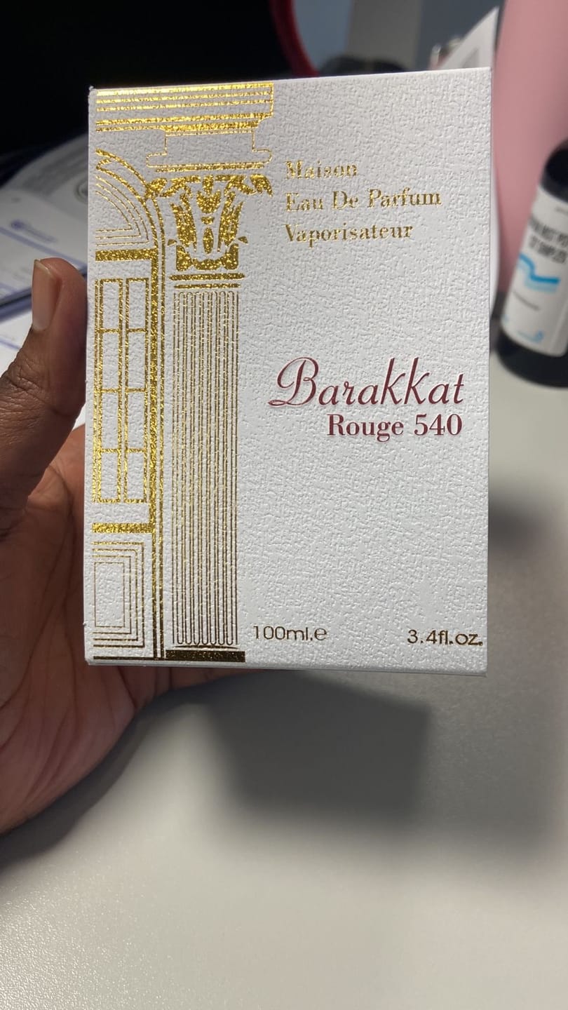 Customer photo review of Barakkat Rouge 540 EDP 100ml