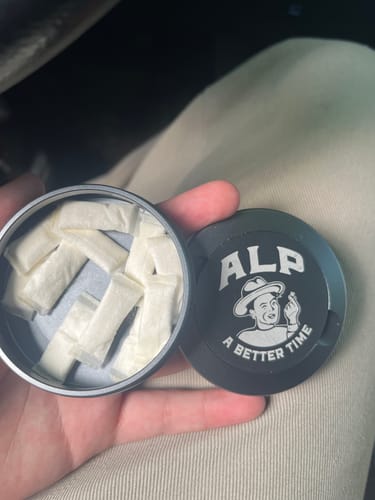 Customer photo review of Chilled Mint Nicotine Pouches