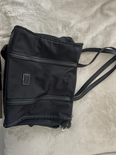 Customer photo review of Cartera De Hombro Notebook Nylon Office