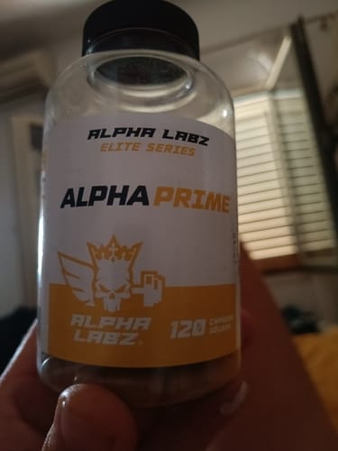 Customer photo review of Alpha Labz - Alpha Prime