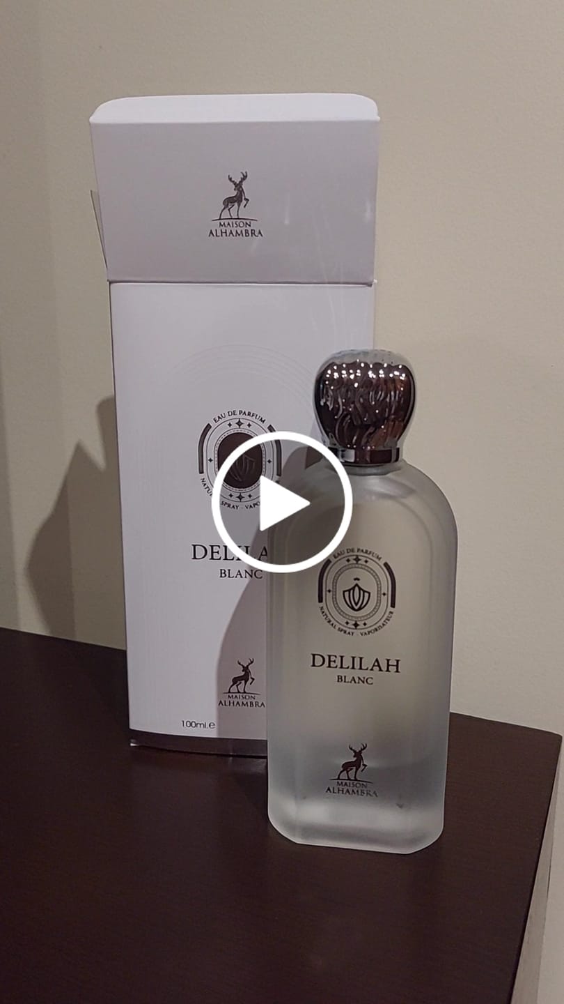 Customer video review of PERFUME DELILAH BLANC MAISON ALHAMBRA - 100ML