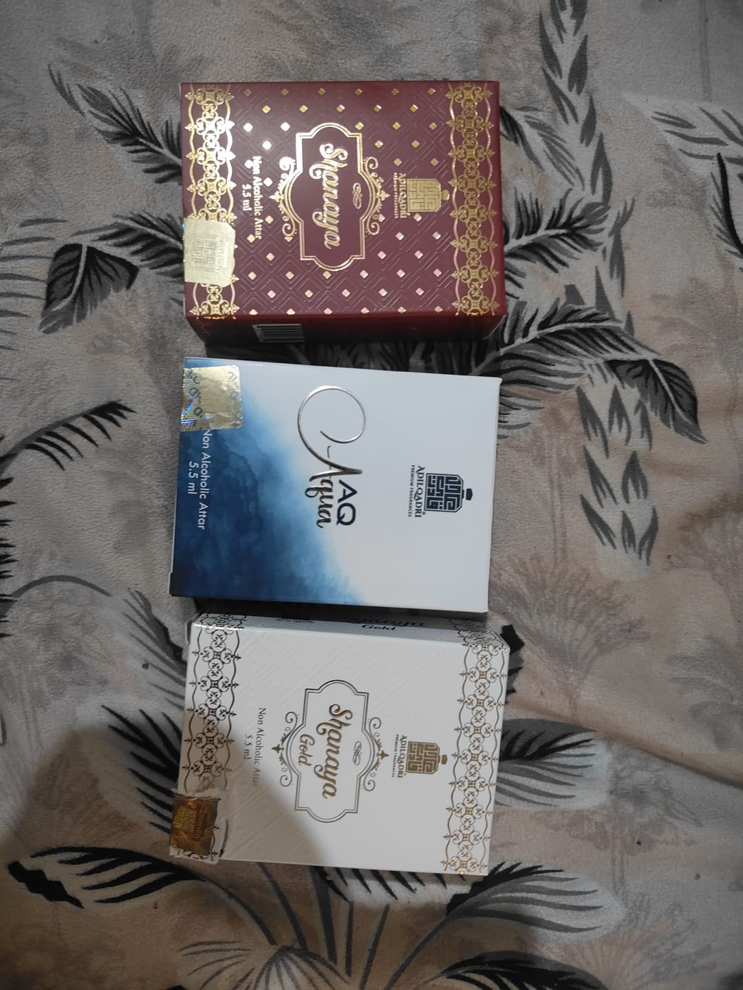 Customer photo review of AQ Aqua Luxury Attar Perfume