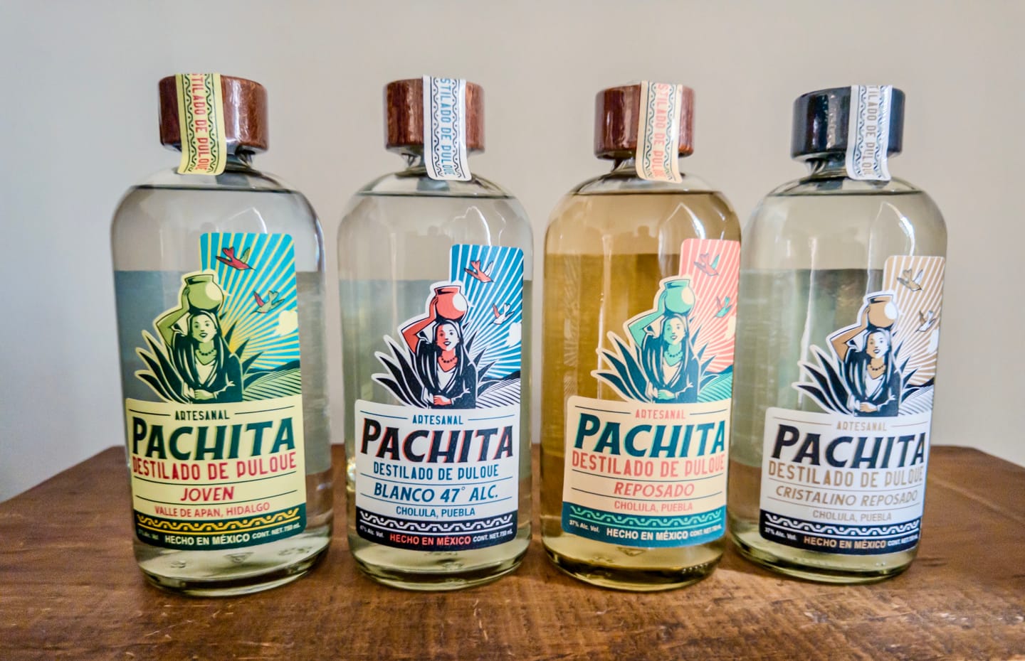 Customer photo review of 4 Pack 750mL: Para Probarlo Todo - Joven, Reposado, Blanco y Cristalino
