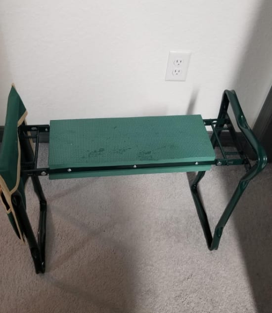 Customer photo review of GardenMate™ - Kneeler & Seat