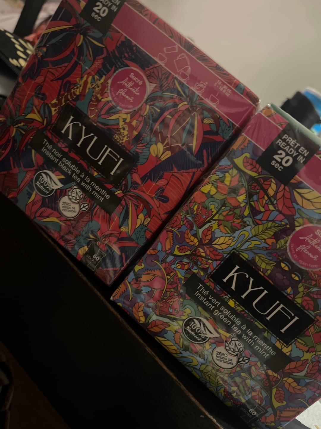 Customer photo review of Thé Noir Instantané À La Menthe - Recette Authentique
