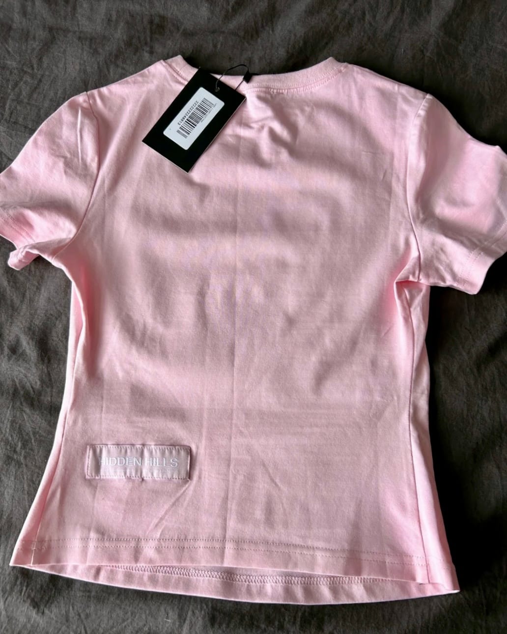 Customer photo review of LABEL T-SHIRT LIGHT PINK