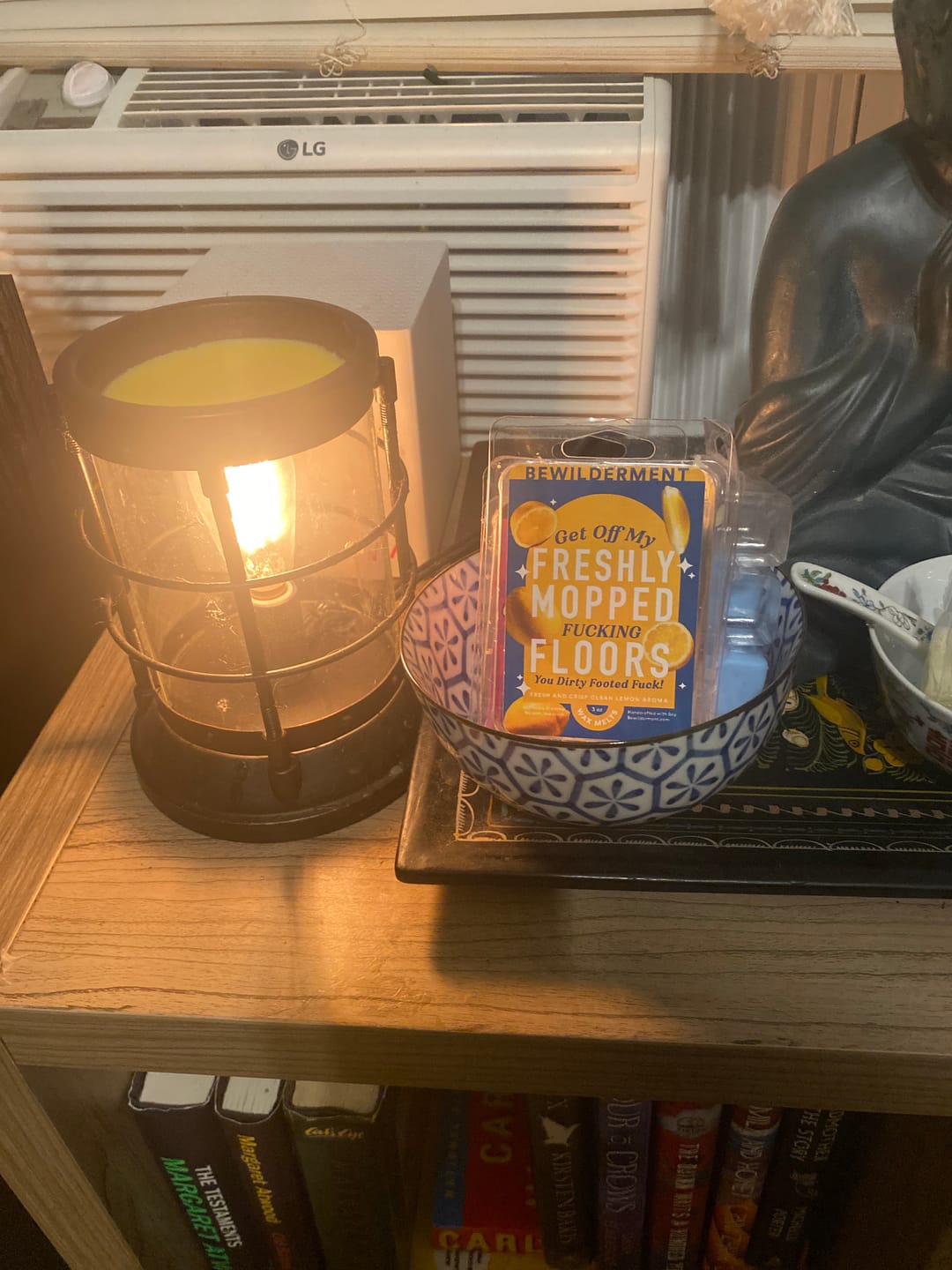 Customer photo review of Freshly Mopped Floors Wax Melts