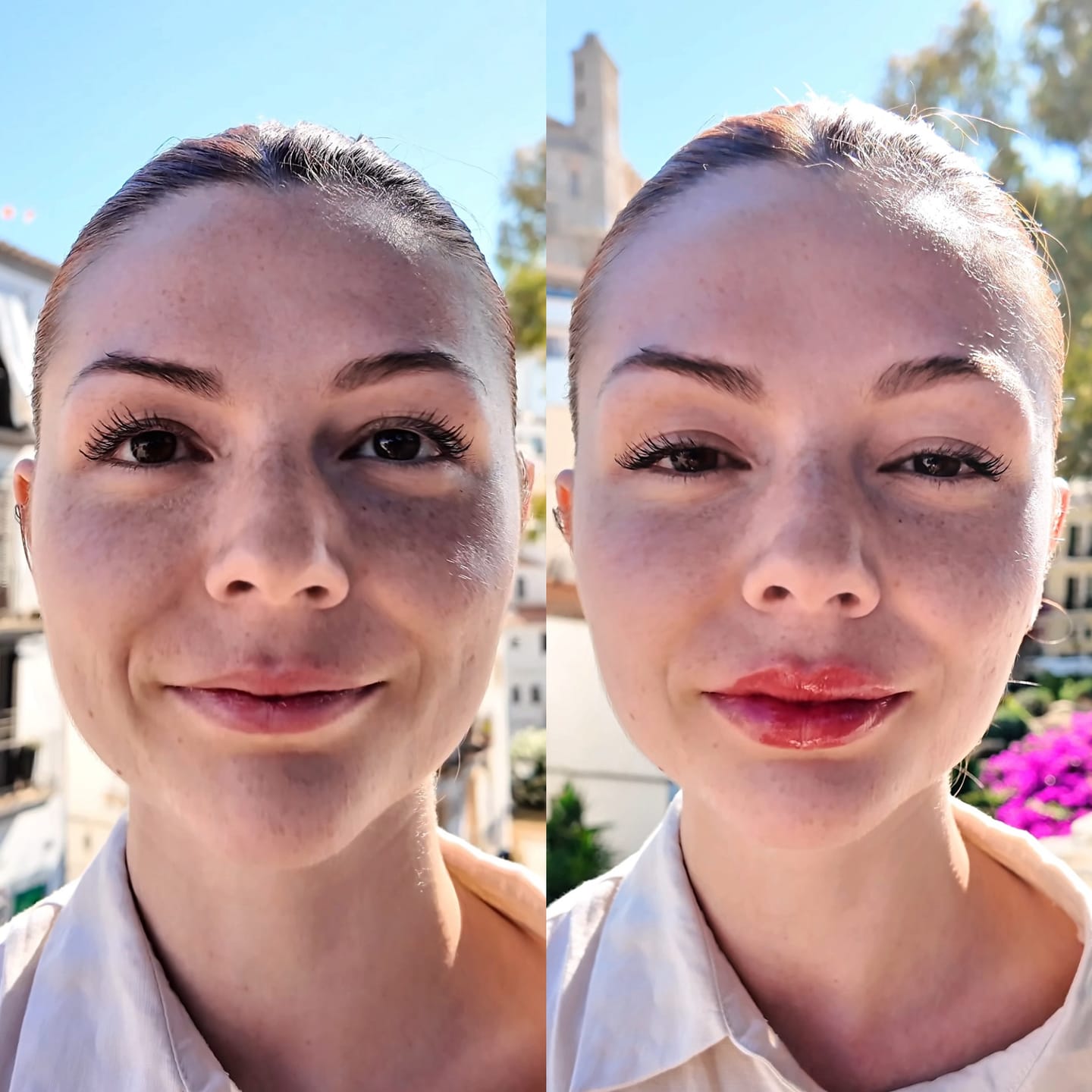 Customer photo review of Premium Korean Lip Plumper