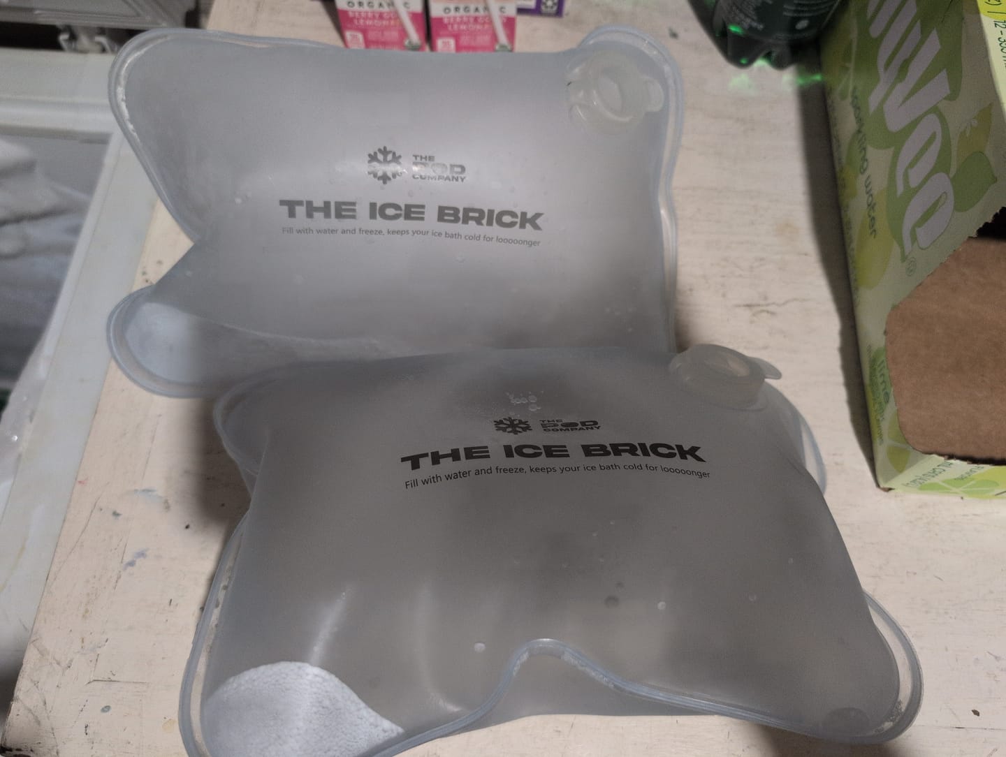 Customer photo review of The Ice Brick