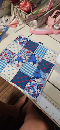Customer photo review of Mrs Quilty Subscription Box