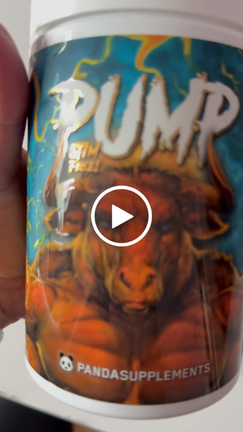 Customer video review of PUMP STIM FREE PRE-WORKOUT