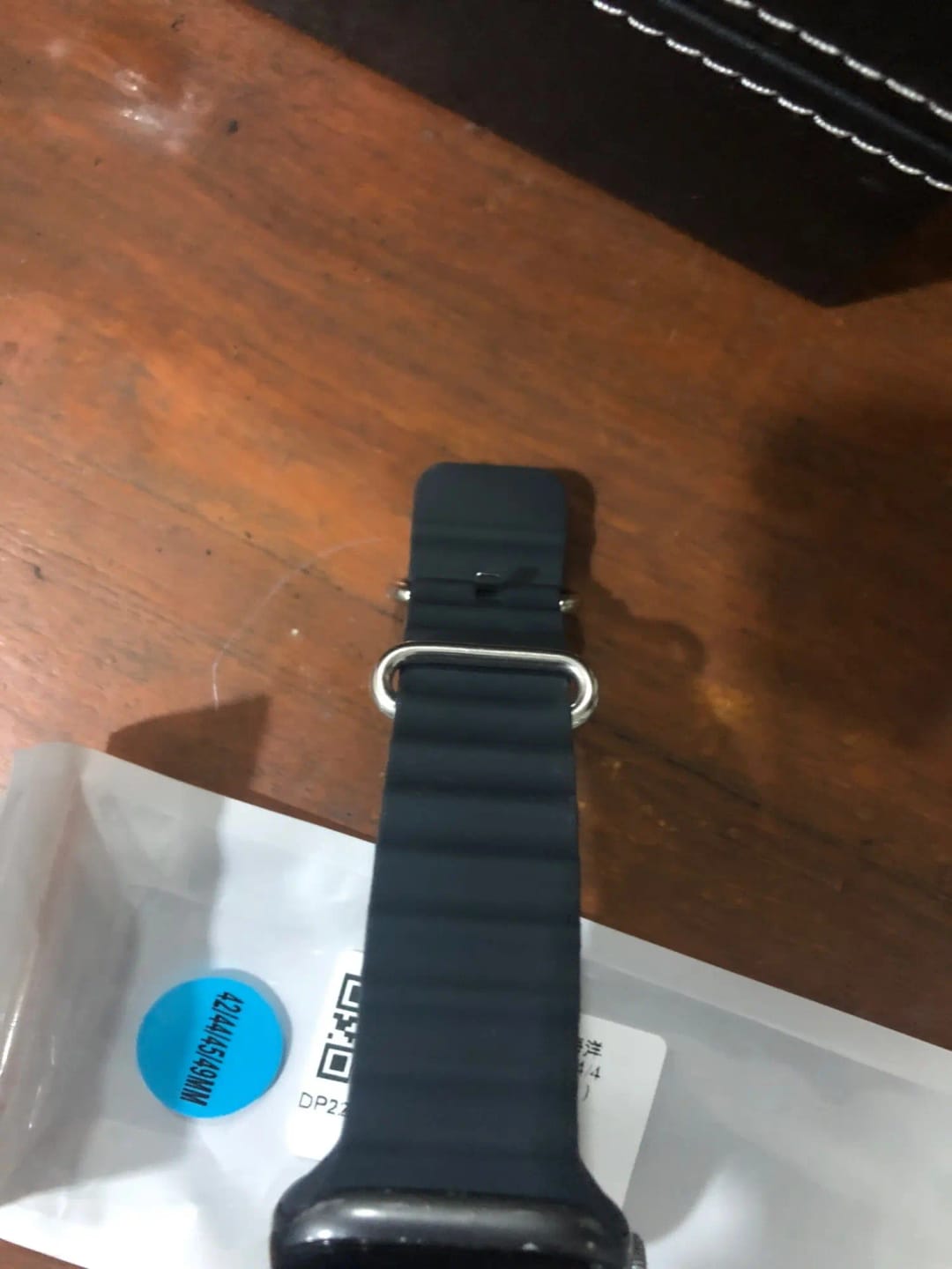 Customer photo review of Apple Watch Silicone Strap - Soft Waterproof and Breathable