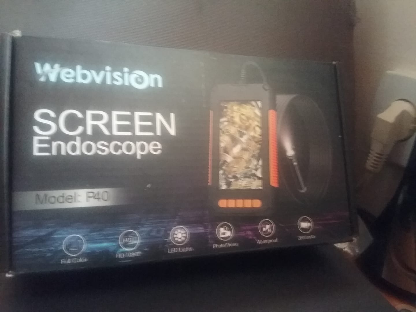 Customer photo review of Webvision Endoskop Kamera - HD 4MP Einzellinse - 4,3" Zoll Bildschirm - 5-10M - Inspektionskamera - Wasserdicht - IP67