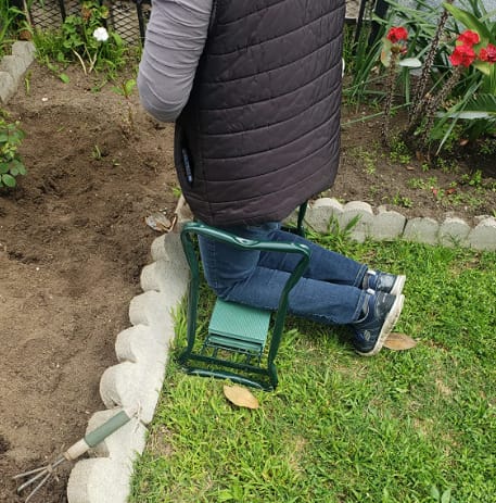 Customer photo review of GardenMate™ - Kneeler & Seat