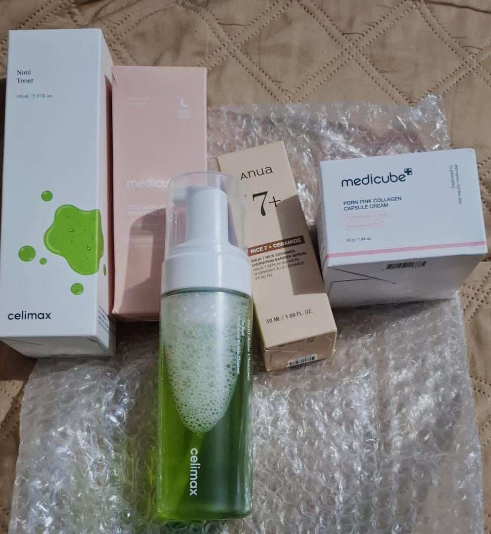 Customer photo review of MEDICUBE - PDRN Pink Collagen Capsule Cream 55 GR | Crema Antieda, Hidratante y Unificadora de Tono