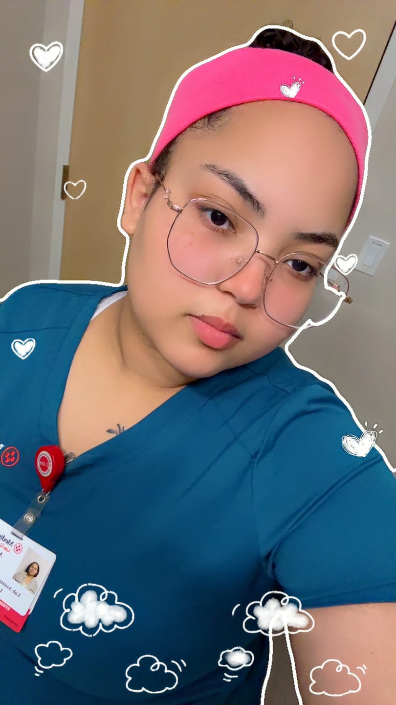 Customer photo review of Melly Eyeglasses