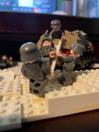 Customer photo review of German Half Track | 562 PCS