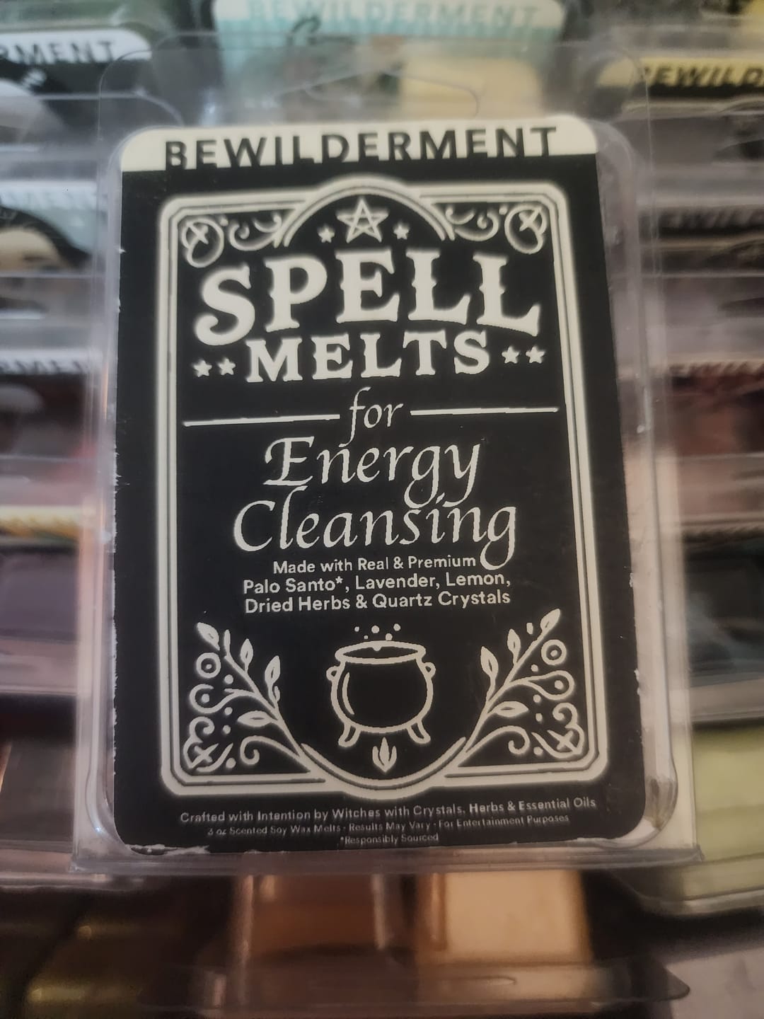 Customer photo review of Spell Melts for Energy Cleansing Wax Melts