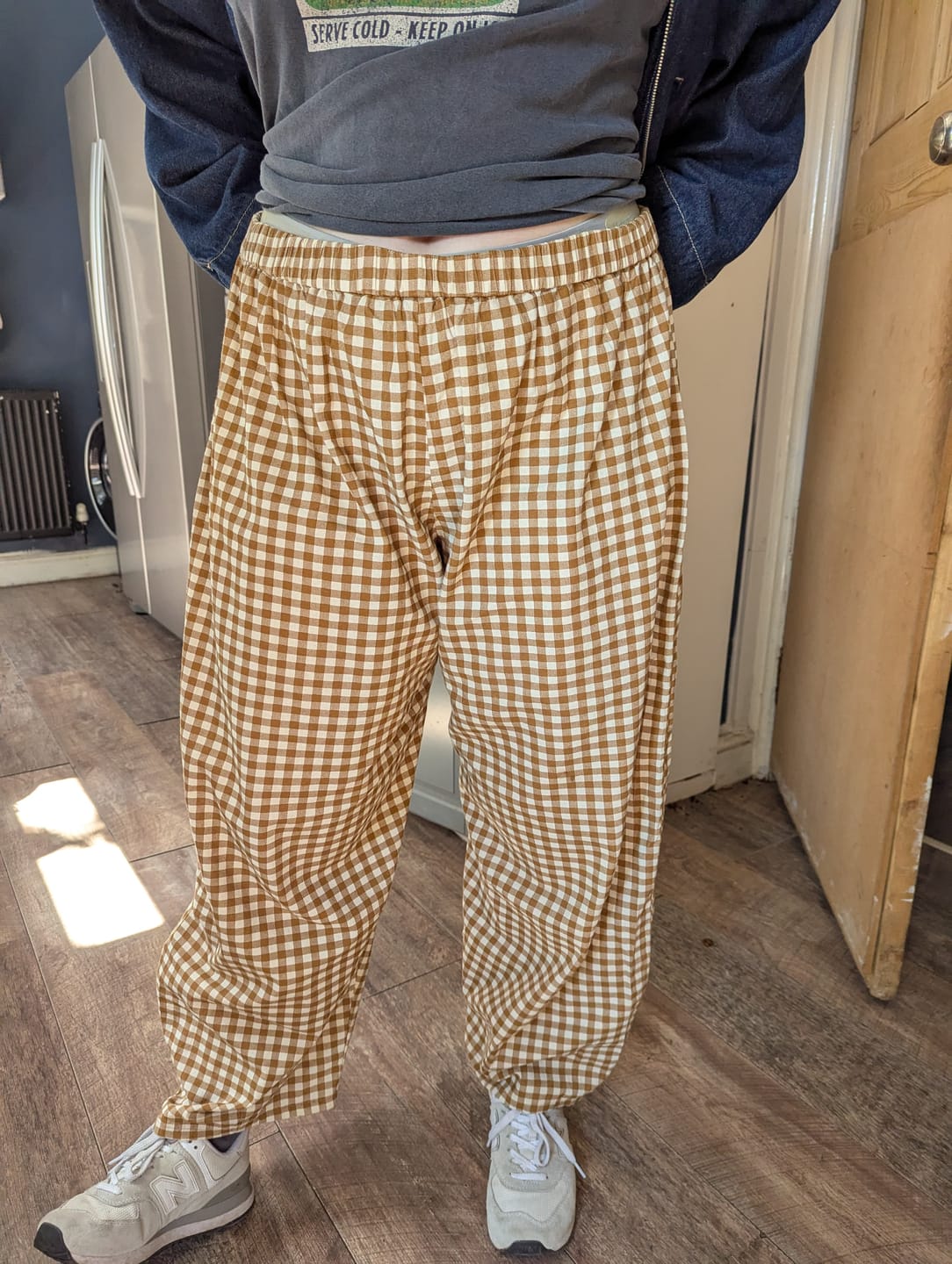 Customer photo review of Printed 100% Cotton Fabric