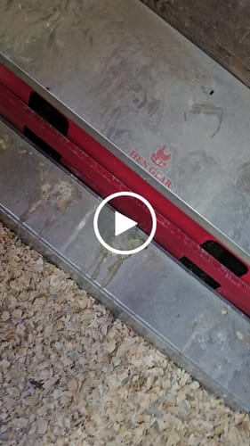 Customer video review of Large (48") - Reversible Rollout Nest Box (Up to 50 Hens)