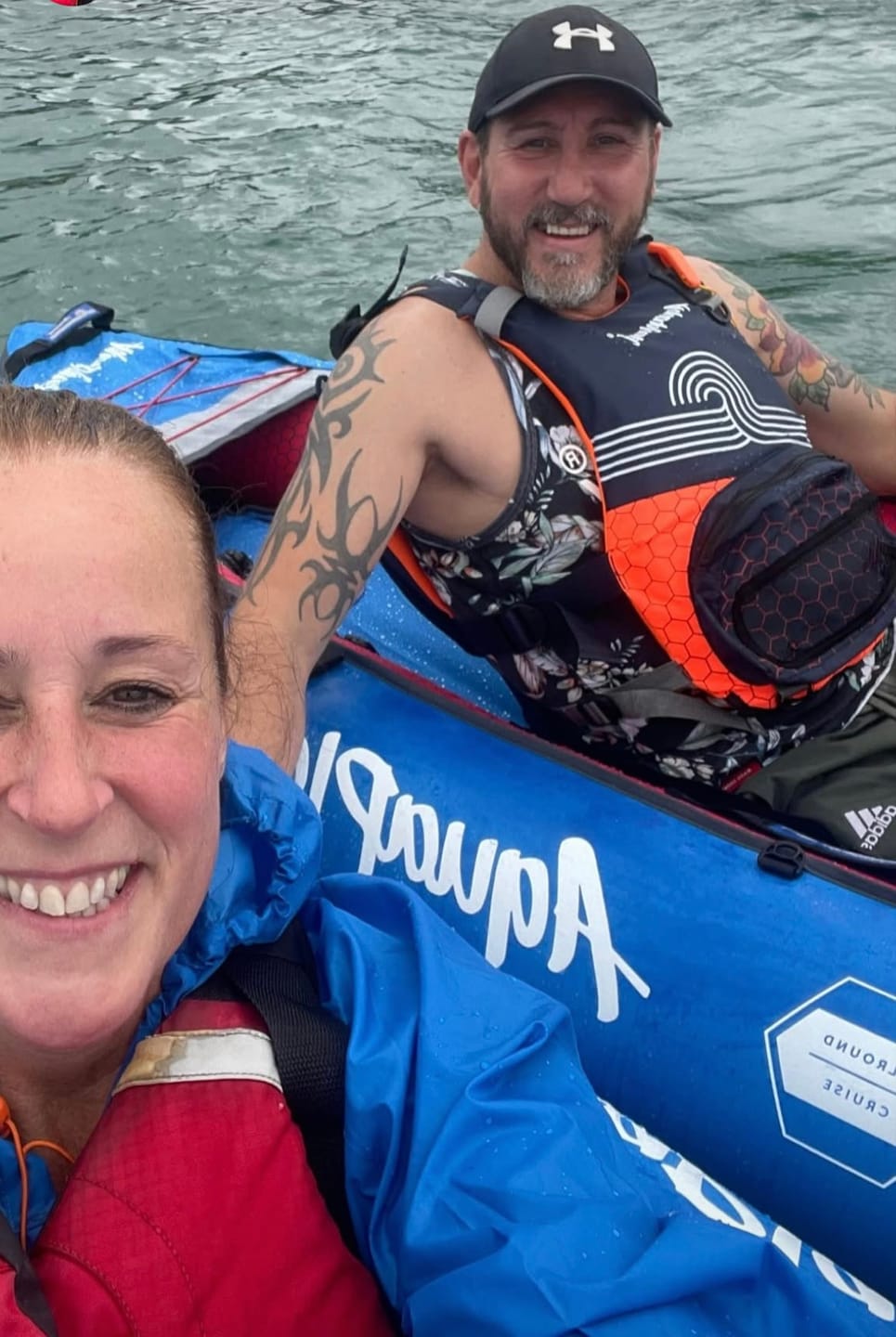 Customer photo review of Aquaplanet Pro Buoyancy Aid + Hydration Pouch