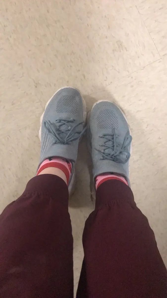 Customer photo review of Mara - Healthy and Supportive Walking Shoes