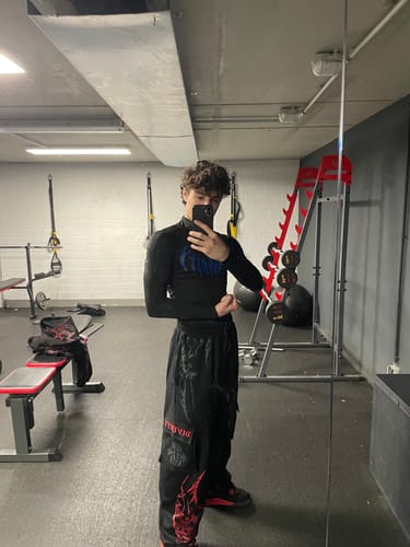 Customer photo review of Bloodmoon Uncuffed Luxury Cargos [NIGHTMARE]