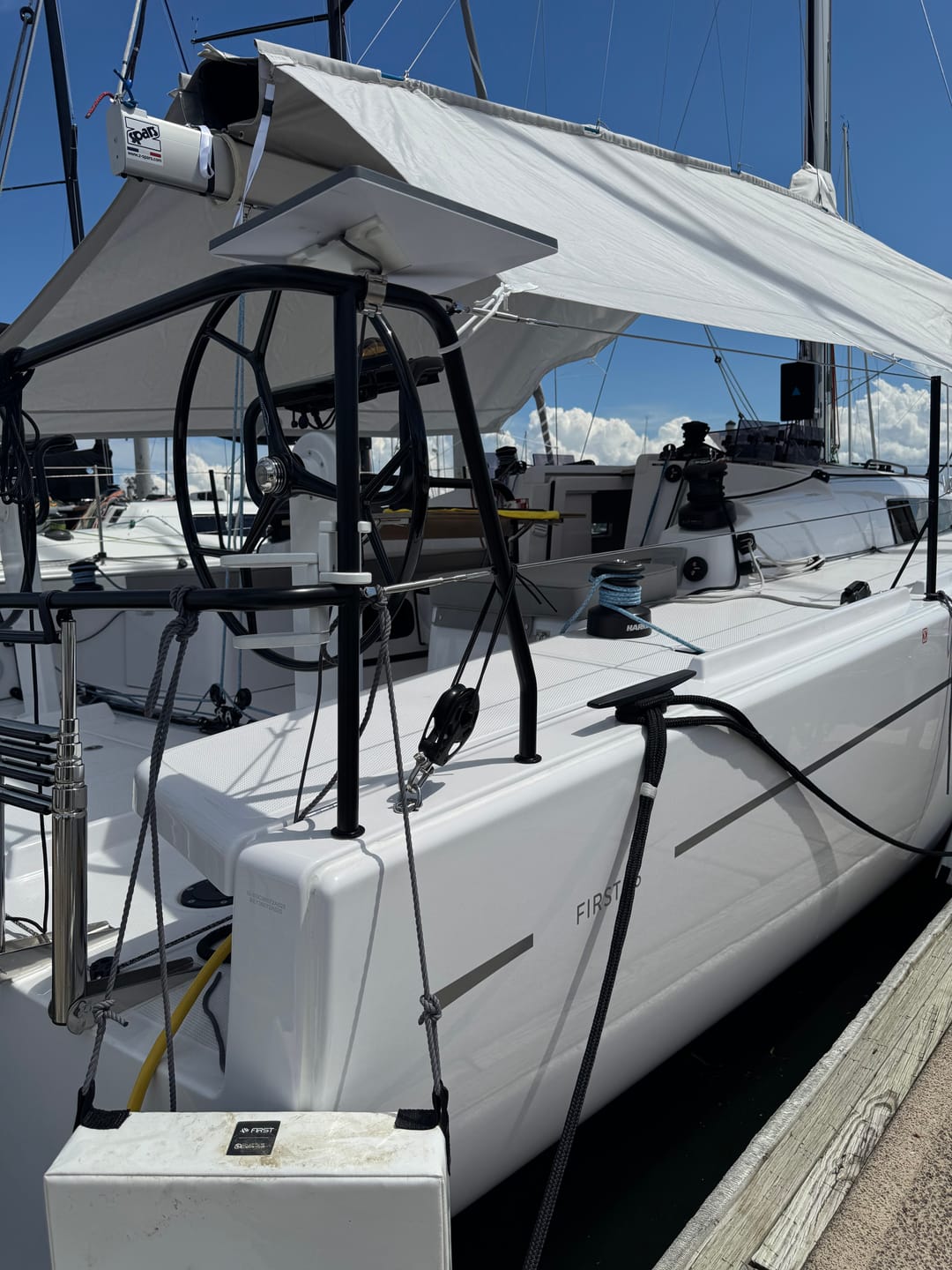 Customer photo review of Starlink Mini Mount - Rail Clamp