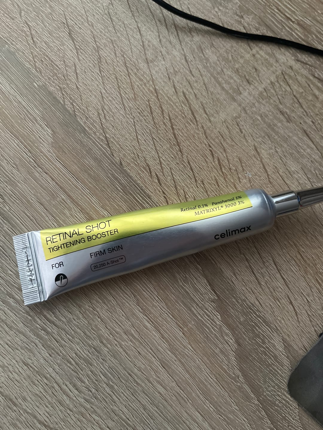 Customer photo review of Liftinga efektu piešķirošs krēms-būsteris ar retinālu Celimax THE -A Retinal Shot Tightening Booster
