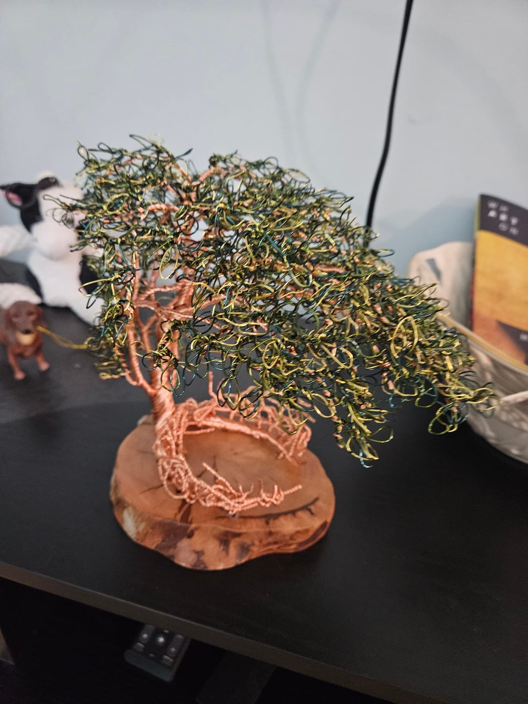 Customer photo review of Reading Tree Of Life with Tranquil Swirl Orb