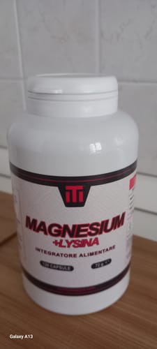Customer photo review of Magnesium + LYSINA - 120 cps