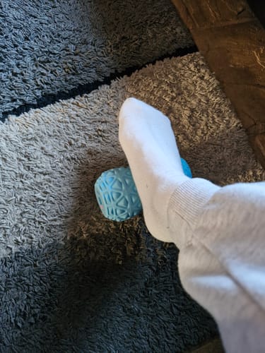 Customer photo review of Portable Vibrating Massage Roller - Vibit ROLL