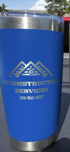 Customer photo review of (6 Pieces) Custom Laser Engraved - 20oz Tumblers