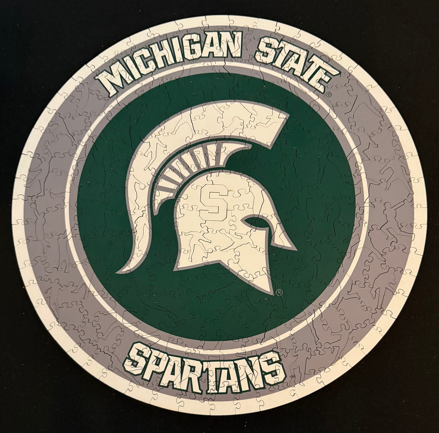Customer photo review of Michigan State University - Wooden Puzzle