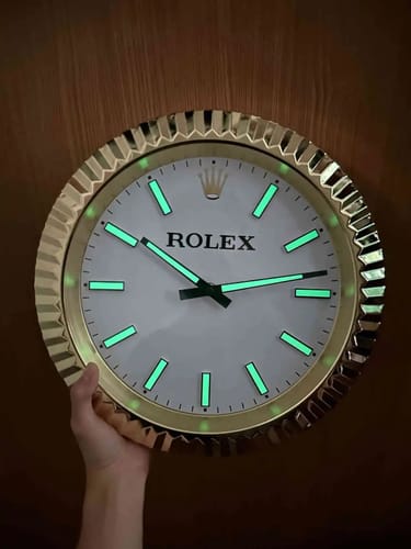 Customer photo review of ロレックスプレジデンシャルピースウォールクロック - ゴールデンガール