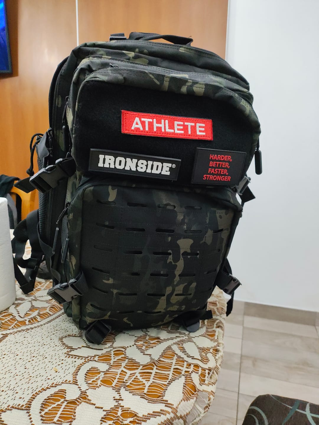 Customer photo review of Mochila IRONSIDE