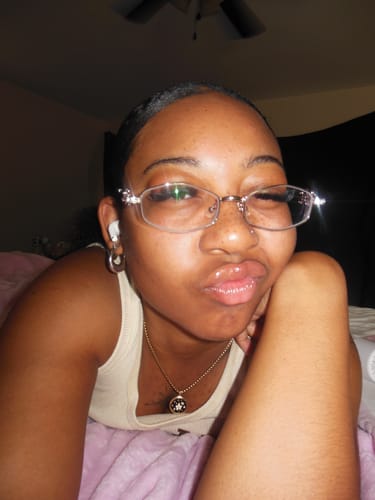 Customer photo review of Ottilie Eyeglasses