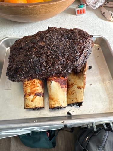 Customer photo review of Choice Bone-In Short Ribs
