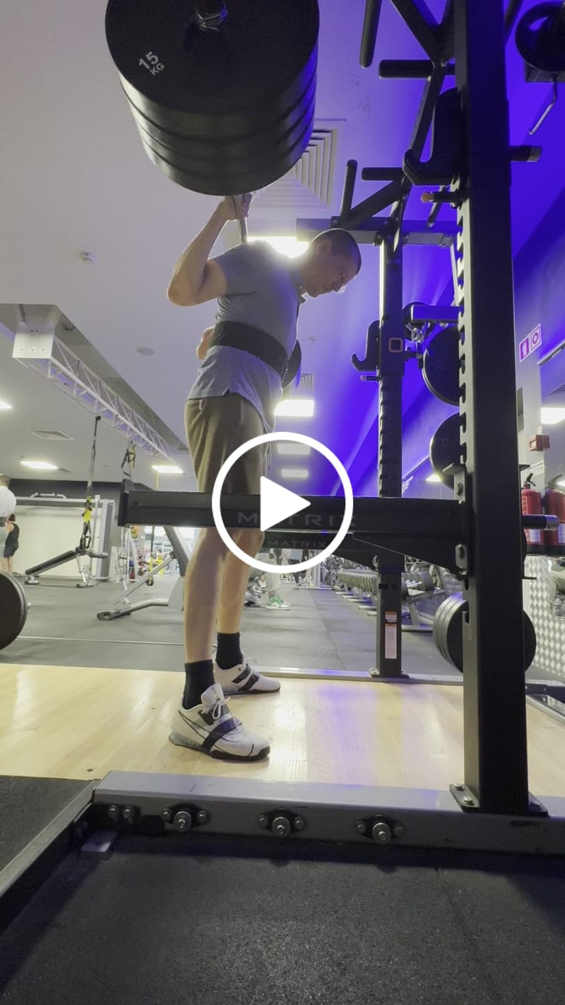 Customer video review of Double Prong Belt, All Black, 13MM - IPF Approved