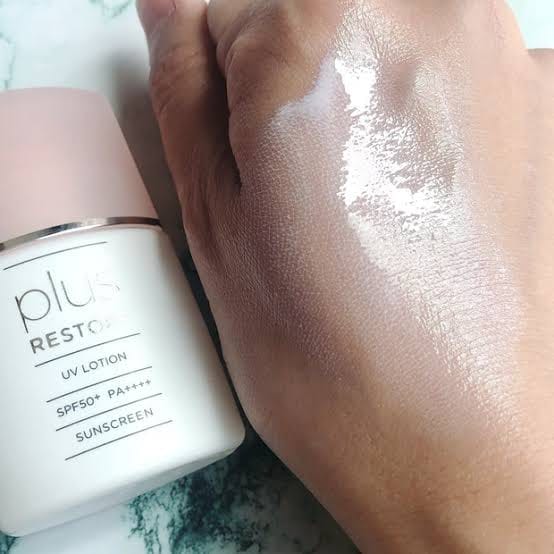 Customer photo review of UVローション （SPF50+ / PA++++）
