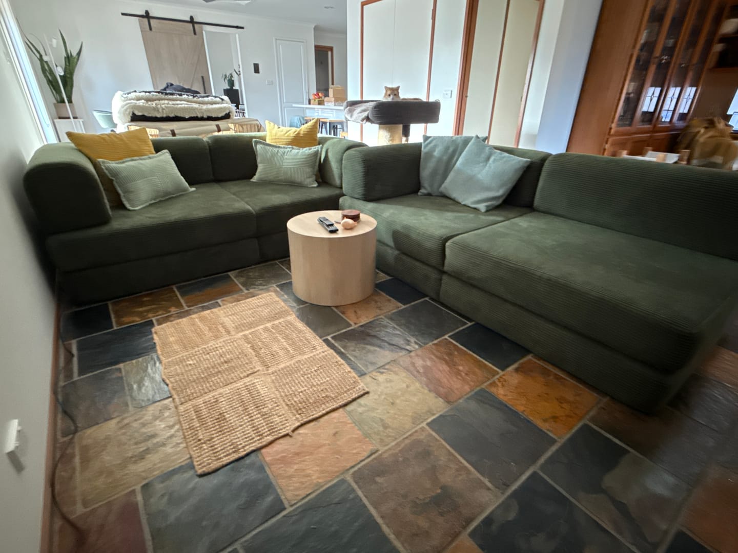 Customer photo review of Nova XL Modular Sofa-Vintage Green