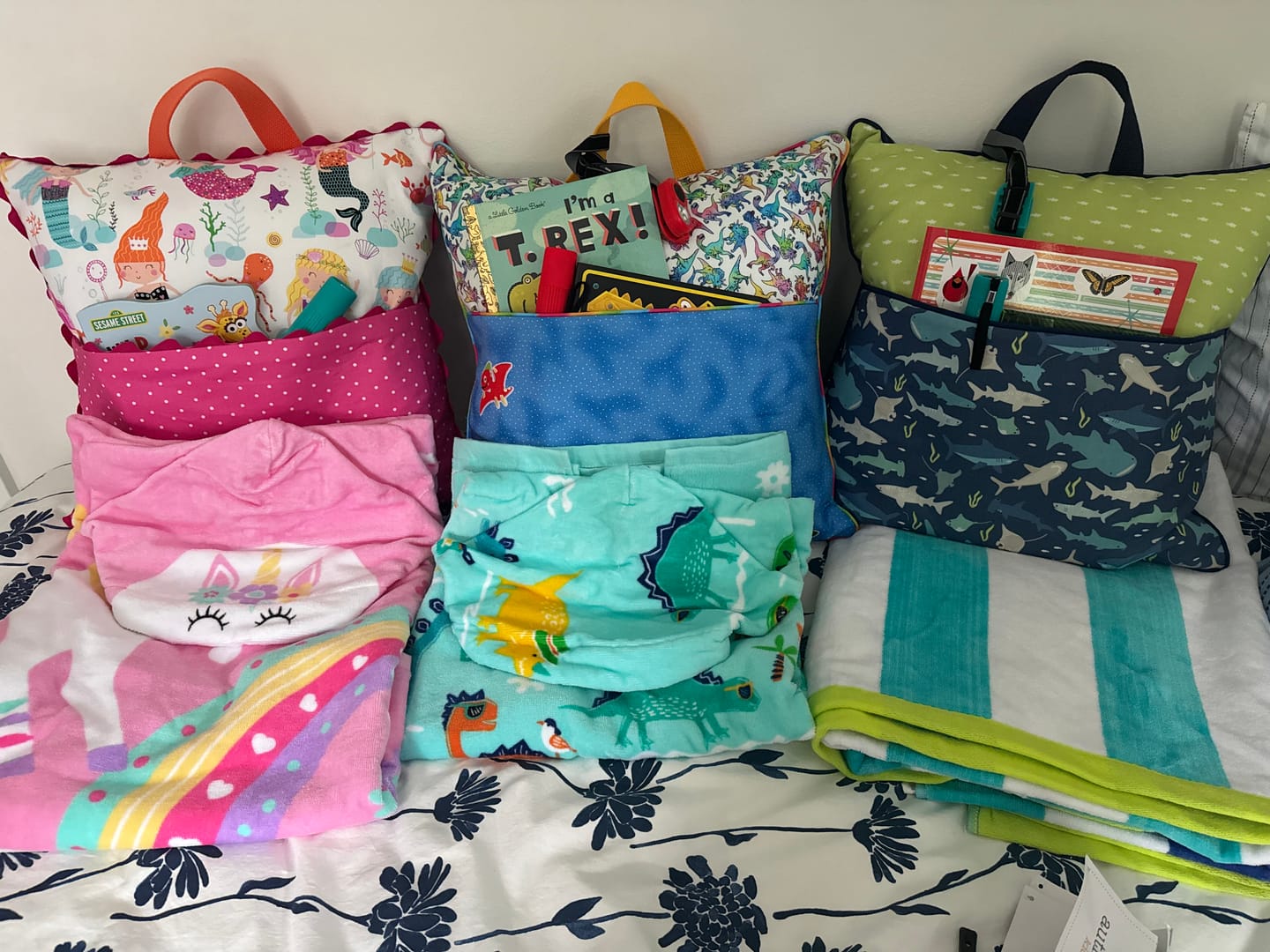 Customer photo review of Reading Pillow / Pocket Book Pillow Sewing Pattern in Two Sizes | Digital PDF Pattern
