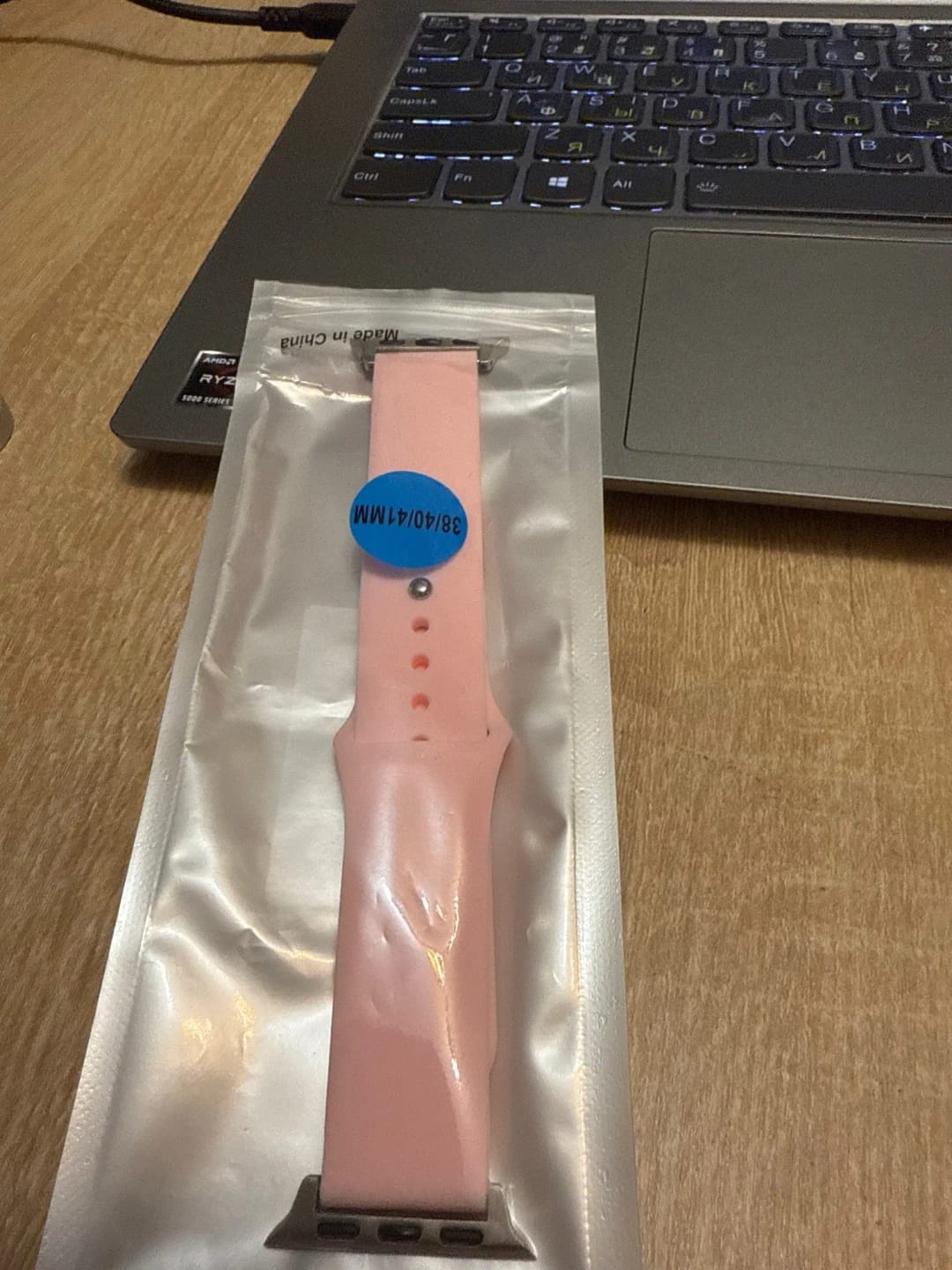 Customer photo review of Apple Watch Silicone Strap - Comfortable Waterproof Band