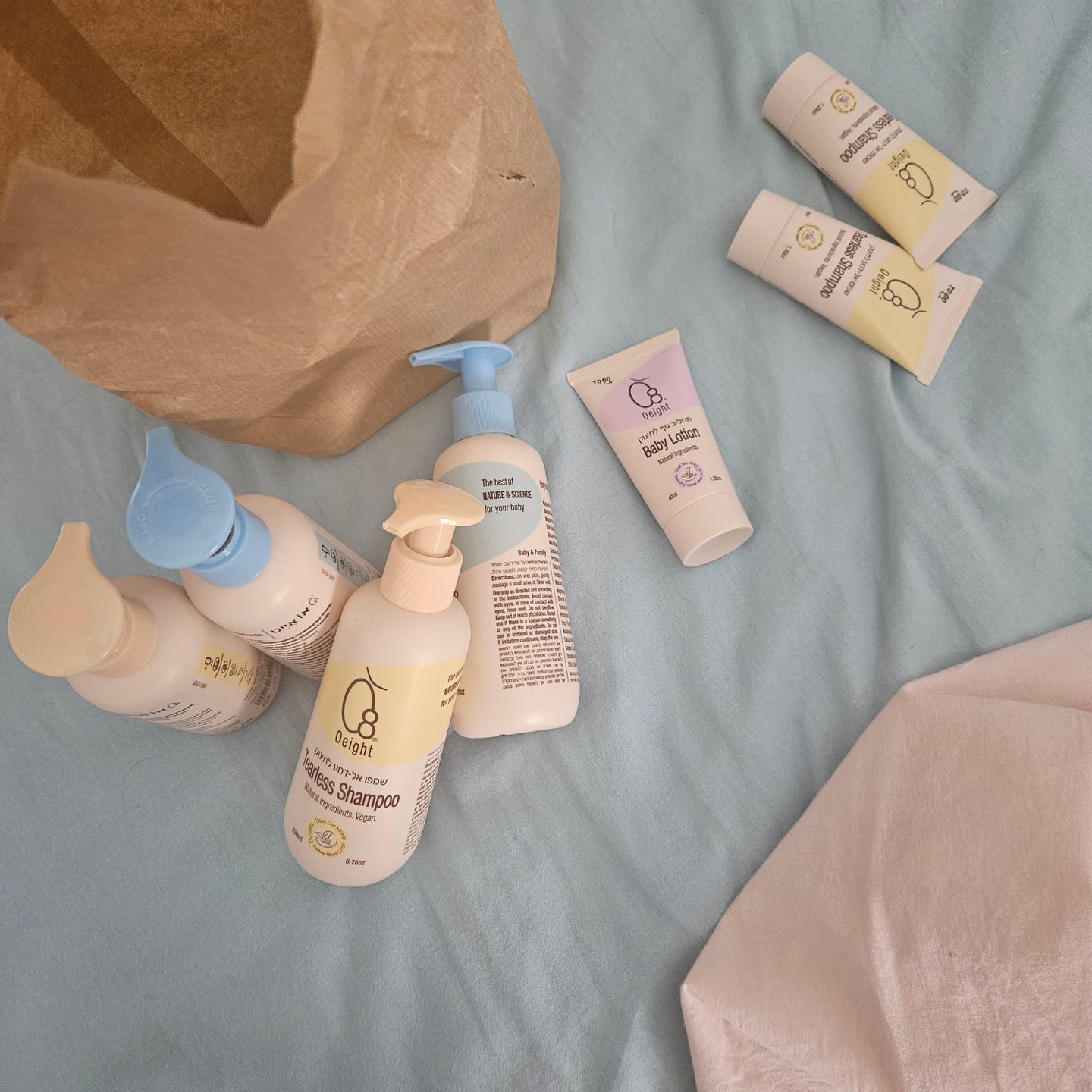 Customer photo review of תחליב גוף לתינוק טו גו- אריזת נסיעה