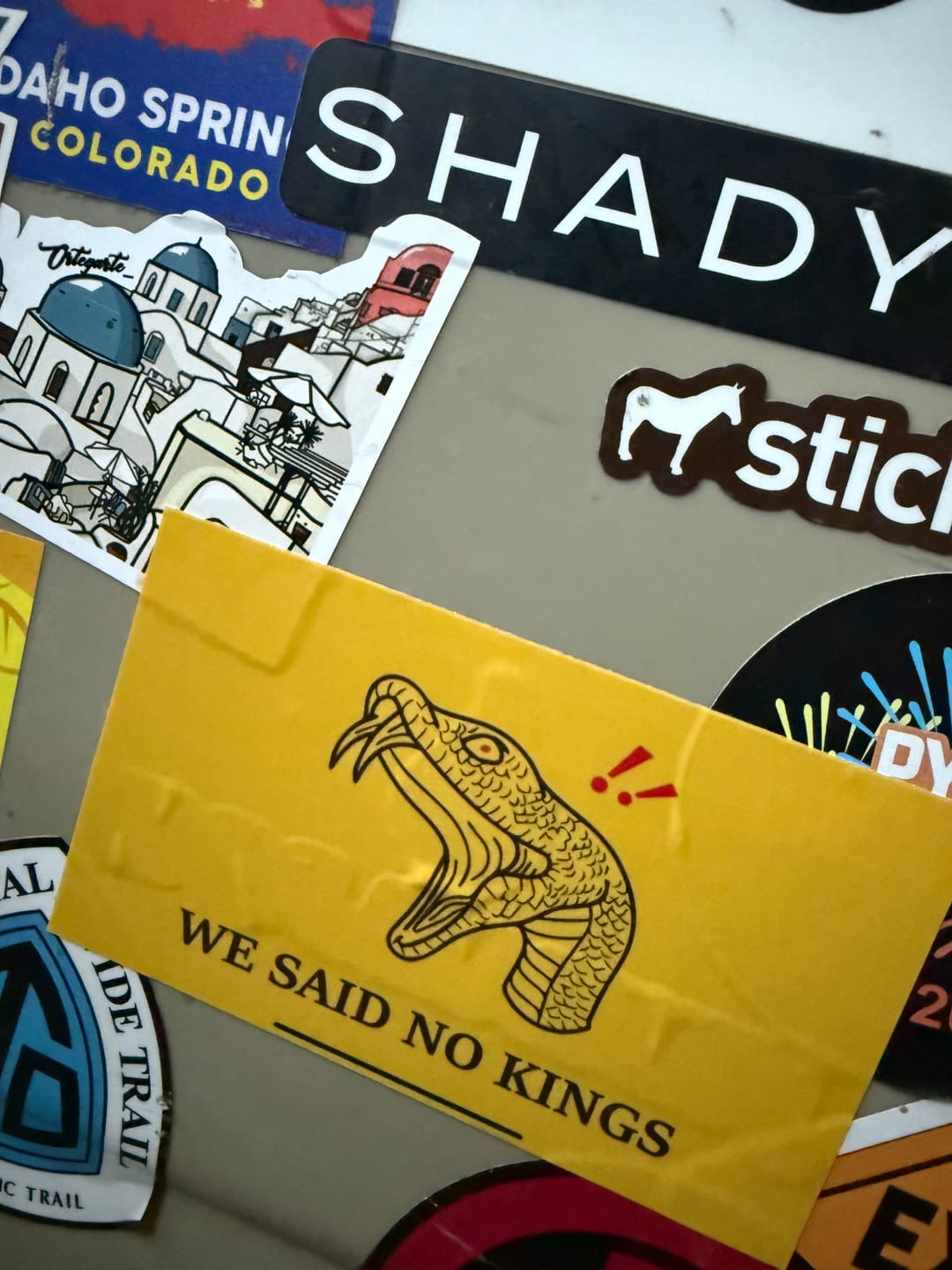 Customer photo review of Rectangle Stickers